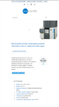 Mobile Screenshot of blue-scientific.com